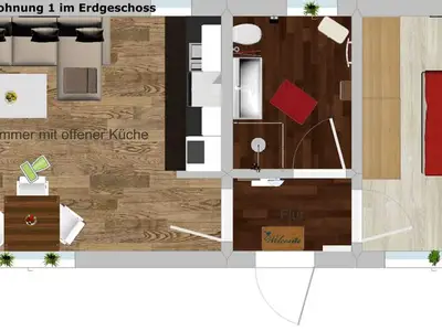 Ferienwohnung für 2 Personen (45 m²) in Zempin (Seebad) 7/8