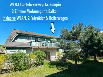 Ferienwohnung für 4 Personen (47 m²) in Zempin (Seebad) 1/10