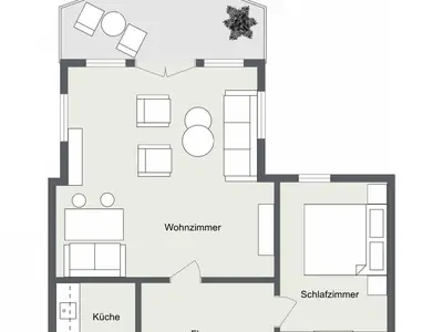 Ferienwohnung für 4 Personen (61 m²) in Zempin (Seebad) 9/9