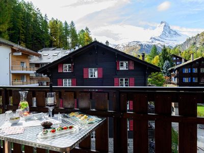 Aussicht vom Balkon