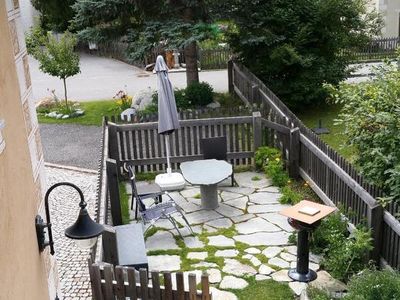 Garten- und Grillbereich
Parkplatz