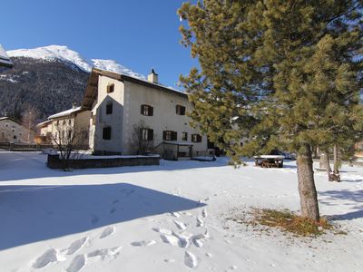 Garten mit Haus