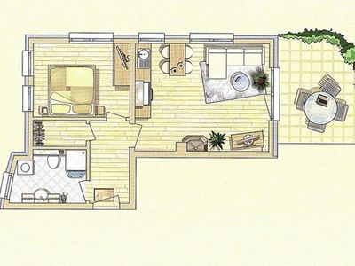 Ferienwohnung für 3 Personen (44 m²) in Zingst (Ostseebad) 10/10