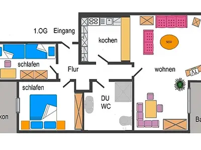 Ferienwohnung für 4 Personen (78 m²) in Zingst 8/8