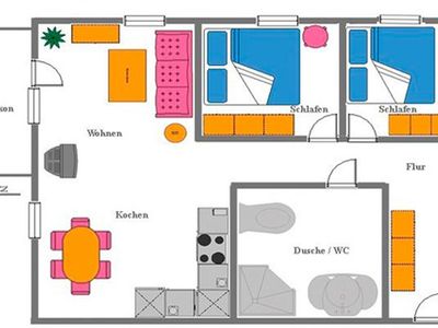 Ferienwohnung für 4 Personen (63 m²) in Zingst (Ostseebad) 10/10