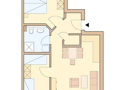 Ferienwohnung für 5 Personen (58 m²) in Zingst (Ostseebad) 9/9