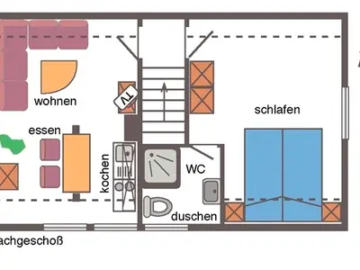 Ferienwohnung für 2 Personen (40 m²) in Zingst (Ostseebad) 9/10
