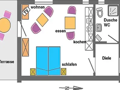 Ferienwohnung für 2 Personen (40 m²) in Zingst 8/8