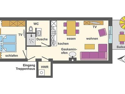 Ferienwohnung für 3 Personen (51 m²) in Zingst (Ostseebad) 9/10