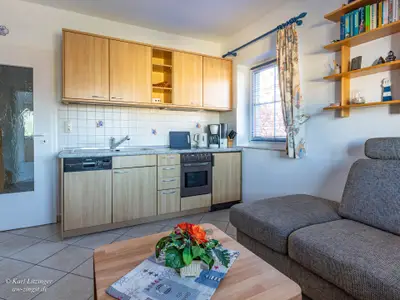 Ferienwohnung Kristall 2: Küche.