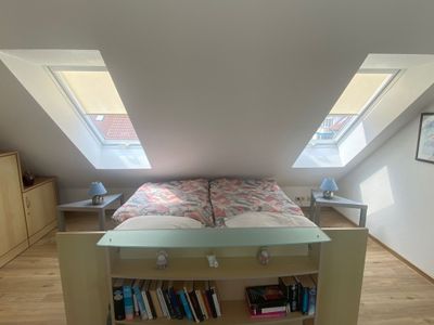 Schlafzimmer DG mit Doppelbett