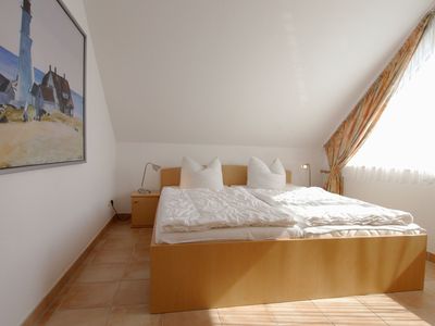 Schalfzimmer mit Doppelbett