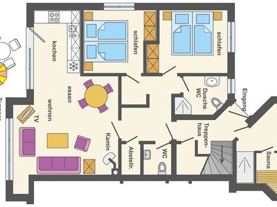 Ferienwohnung für 4 Personen (71 m²) in Zingst (Ostseebad) 6/10