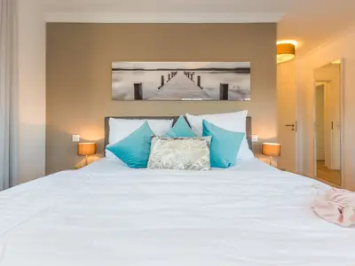 Schlafzimmer mti Doppelbett