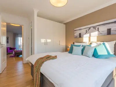 Schlafzimmer mti Doppelbett