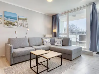 Ferienwohnung MeerZeit Zingst - Wohnzimmer