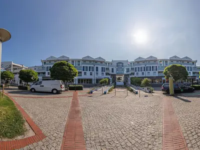 Ferienwohnung Deichblick Aparthotel Zingst - Hauptgebäude