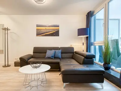 Ferienwohnung Ostseeschatz Aparthotel Zingst -  Wohnzimmerdetail