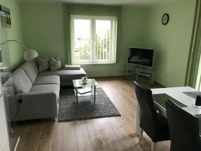 Wohnbereich mit TV