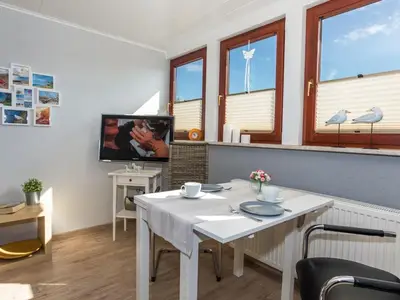 Essplatz im Wohnzimmer