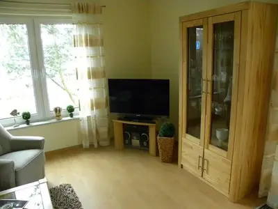 Wohnzimmer mit TV