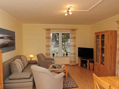 Wohnbereich mit TV
