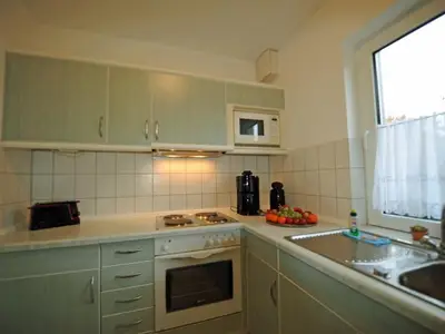 Voll ausgestattete Küche