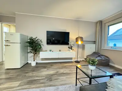 Blick ins Wohnzimmer