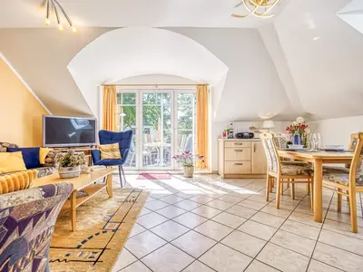 Blick ins Wohnzimmer