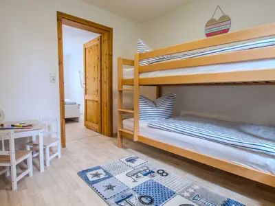 Kinderzimmer mit Etagenbett