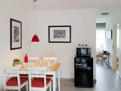 Essbereich im Wohnzimmer