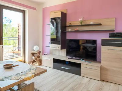 Wohnbereich mit TV