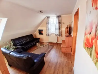 Gemütliche Sofaecke im Wohnzimmer