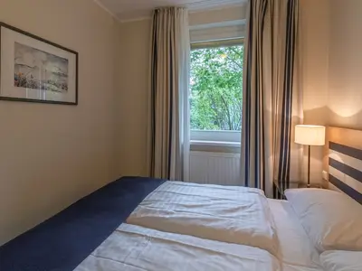 Ferienwohnung Grasnelke in Zingst gemütliches Doppelbett