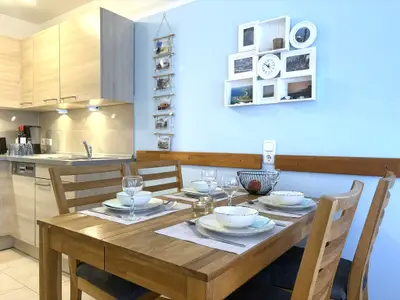 Essbereich und Küche