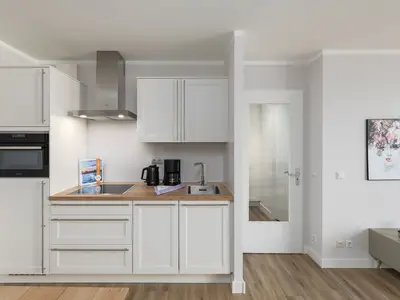 Ferienwohnung Windflüchter Aparthotel Zingst - Küchenzeile