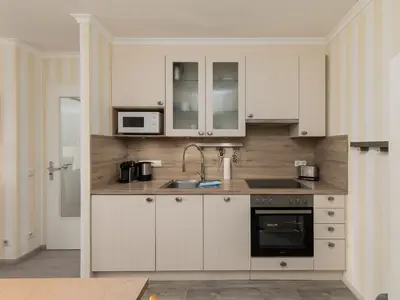 Ferienwohnung Dünensand Zingst Küchenzeile