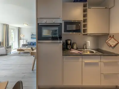 Ferienwohnung Ostseesonne moderne Küchenzeile