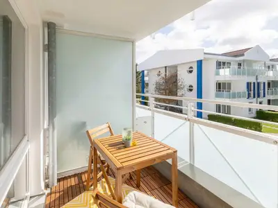 Ferienwohnung Heymat Zingst - Balkon