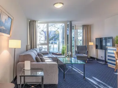 Ferienwohnung Krosse Krabbe Zingst - Wohnzimmer