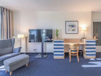 Ferienwohnung Krosse Krabbe Zingst - Wohnzimmer