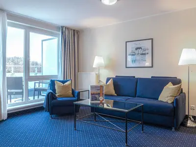 Ferienwohnung Toni's Room Zingst - Wohnzimmer