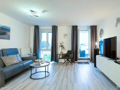 Ferienwohnung Ostseeperle Zingst - Wohnzimmer