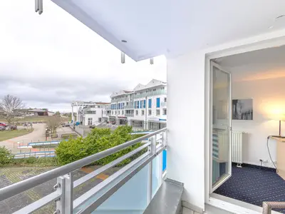Ferienwohnung Meeresbrise Aparthotel Zingst - Balkon