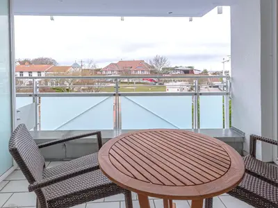 Ferienwohnung Meeresbrise Aparthotel Zingst - Balkon