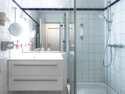 Ferienwohnung Herzog Barnim Aparthotel Zingst - Schlafzimmer