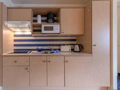 Ferienwohnung Deichperle Aparthotel Zingst - Küchenzeile