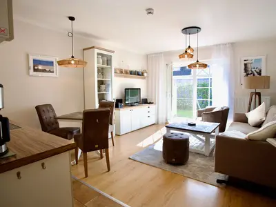 Blick ins Wohnzimmer