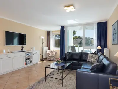 Ferienwohnung Apartment an der Seebrücke Zingst - Wohnzimmer