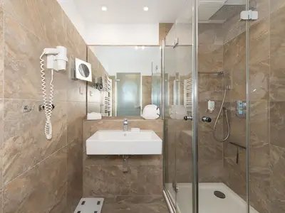 Ferienwohnung Apartment an der Seebrücke Zingst - Badezimmer